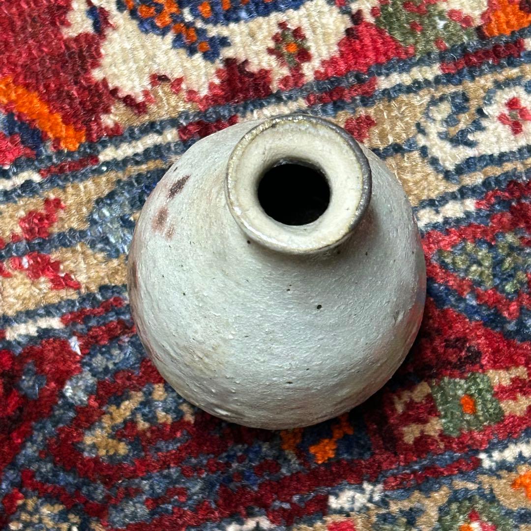 大吉さん 泥牛作品 粉引徳利