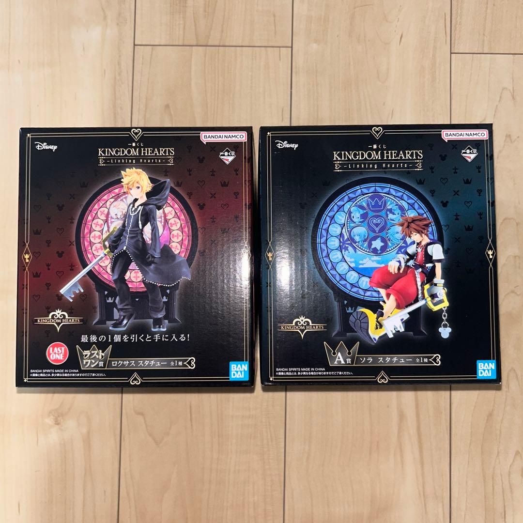 キングダムハーツ 一番くじ A賞 ソラ スタチュー ラストワン賞 ロクサス