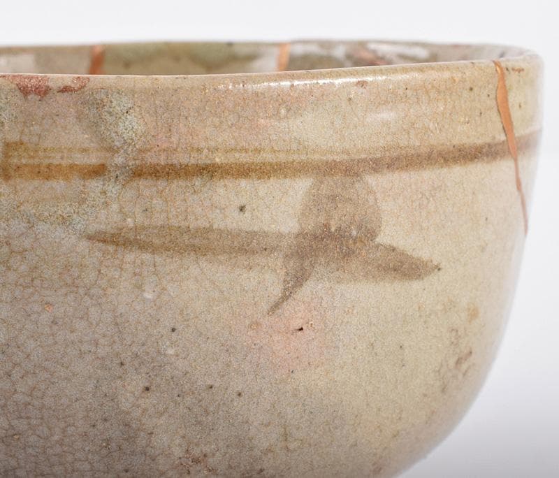 桃山時代 古唐津 木原窯 木原茶碗 時代箱付 M R3294