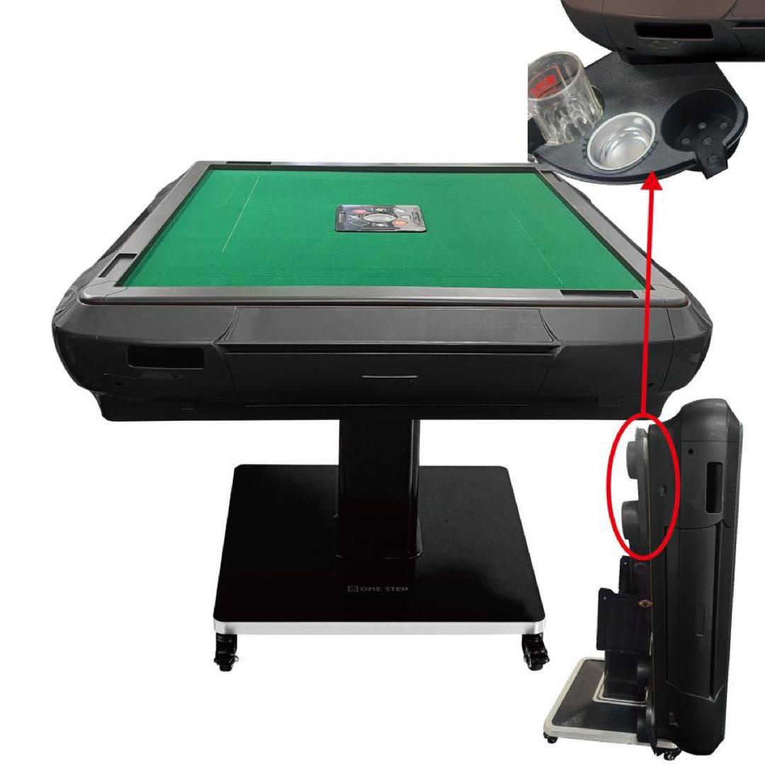 全自動麻雀卓 家庭用 折りたたみ 麻雀卓 全自動卓28mm マットブラック