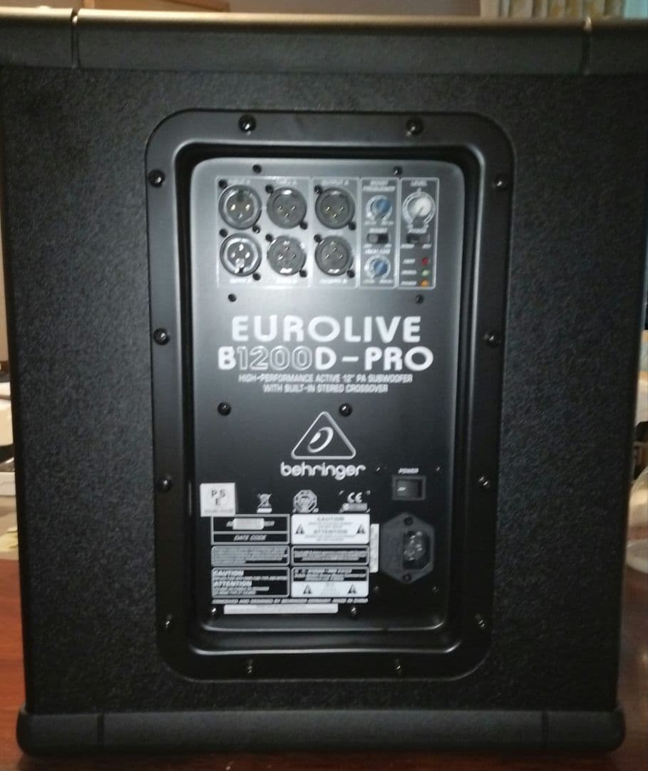 behringer EUROLIVE B1200D-PRO サブウーファー