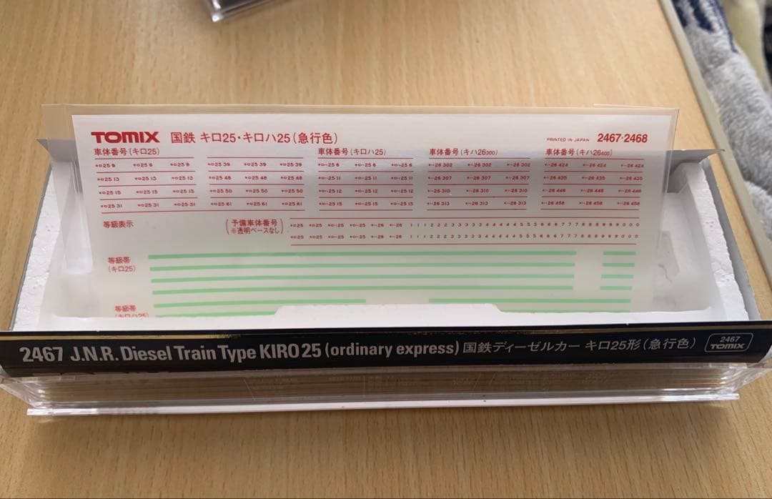 おまけ付き TOMIX HGシリーズ 国鉄ディーゼルカー7両セット