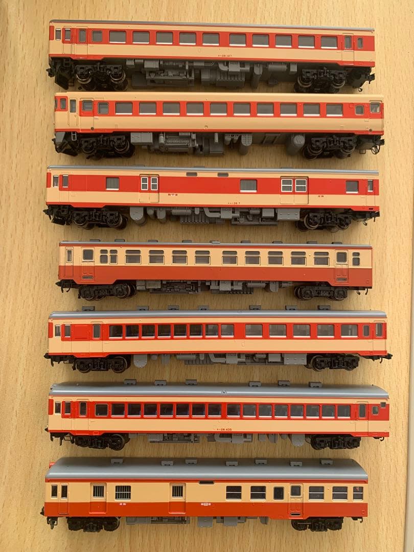 おまけ付き TOMIX HGシリーズ 国鉄ディーゼルカー7両セット