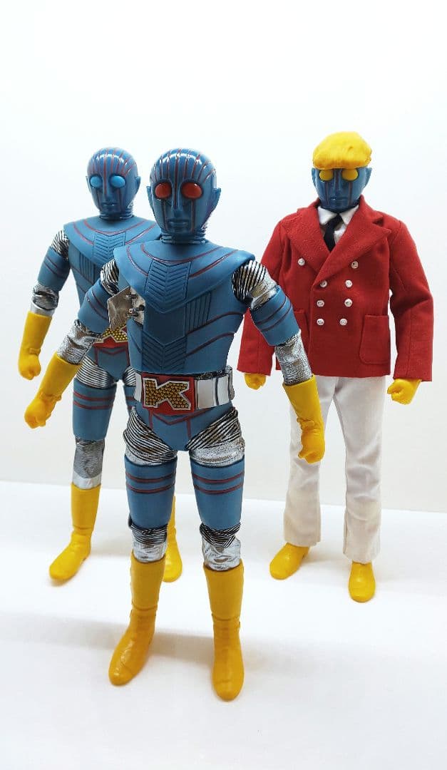 30cm可動❗ロボット刑事K◎ 3体セット♪特撮/昭和/RAH☆