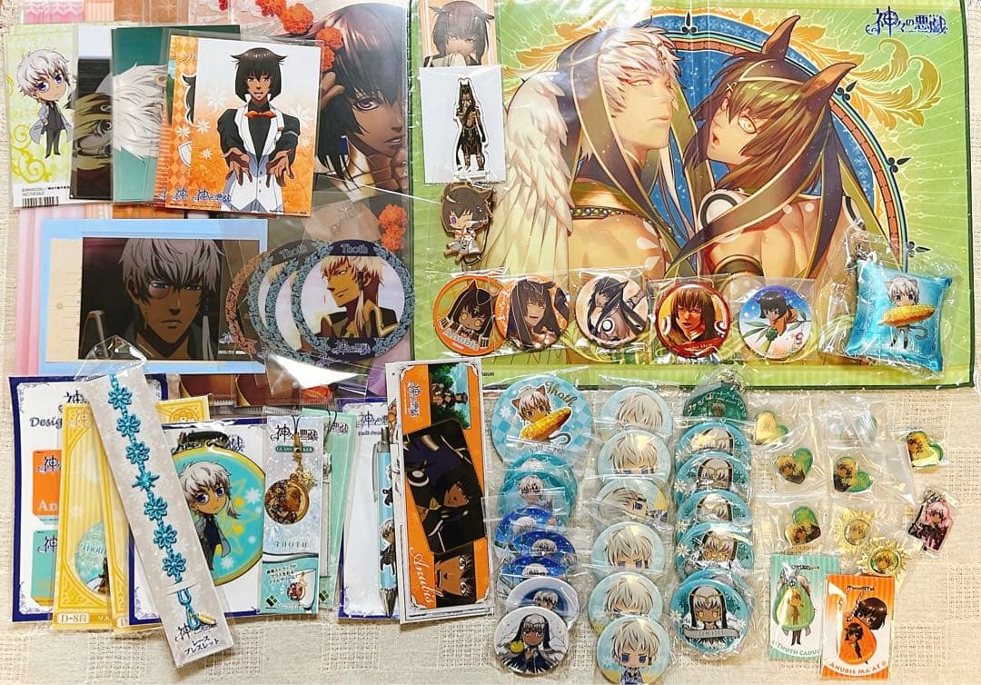 トト アヌビス ゼウス 神々の悪戯 神あそ エジプト神話 グッズまとめ売り トト アヌビス ゼウス 神々の悪戯 神あそ エジプト神話 グッズまとめ