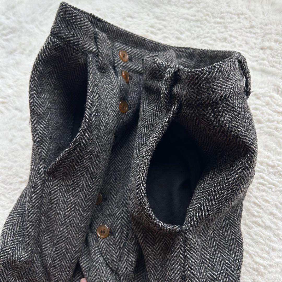 極美品✨ヴィヴィアンウエストウッドマン サルエルパンツ ヘリンボーン