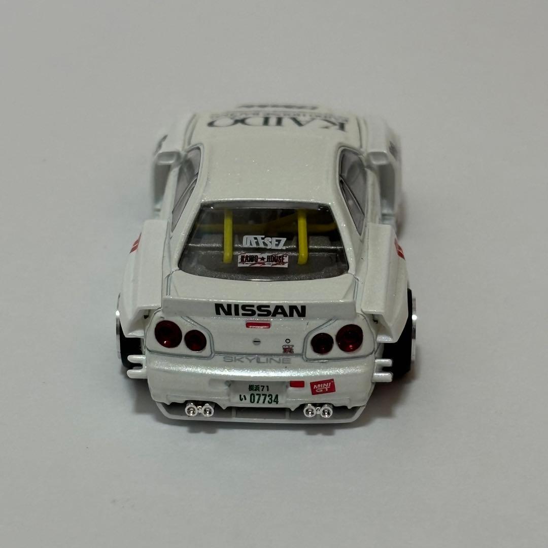ミニカー KAIDO HOUSE Nissan Skyline GT-R (R34)