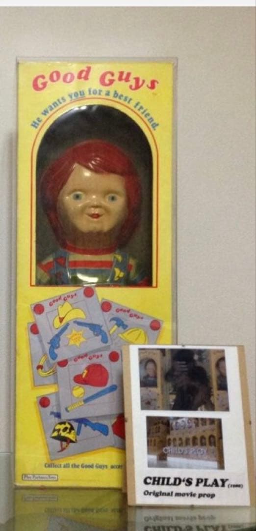 映画　チャイルドプレイ　チャッキー　オリジナルプロップ　当時物