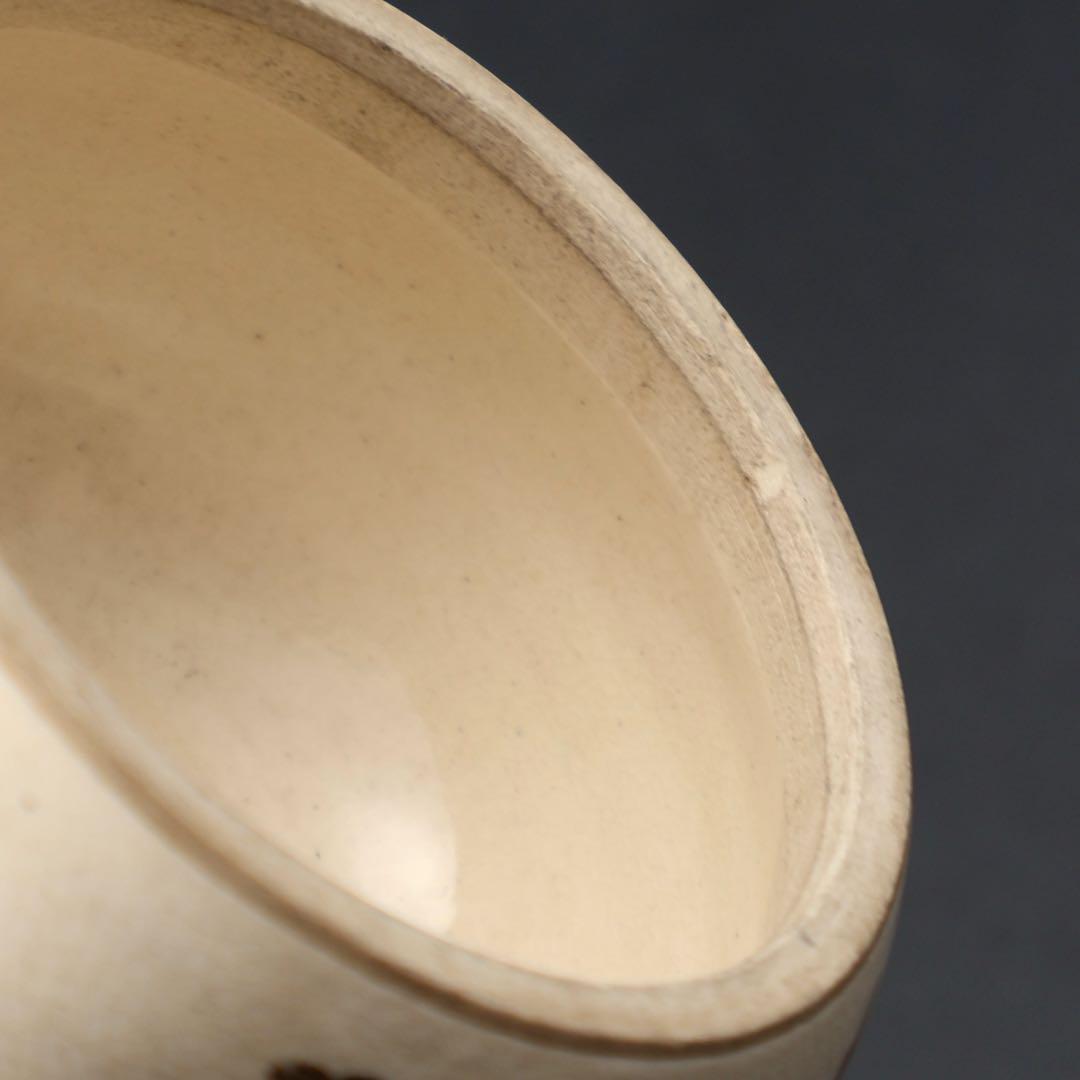 薩摩　雪見灯篭図置物　里帰り　珠山　明治工芸　骨董　6R1578ダN2