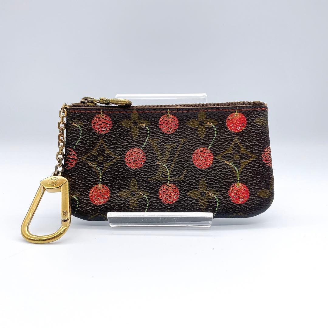 ルイヴィトン モノグラム チェリー ポシェットクレ ケース 村上隆