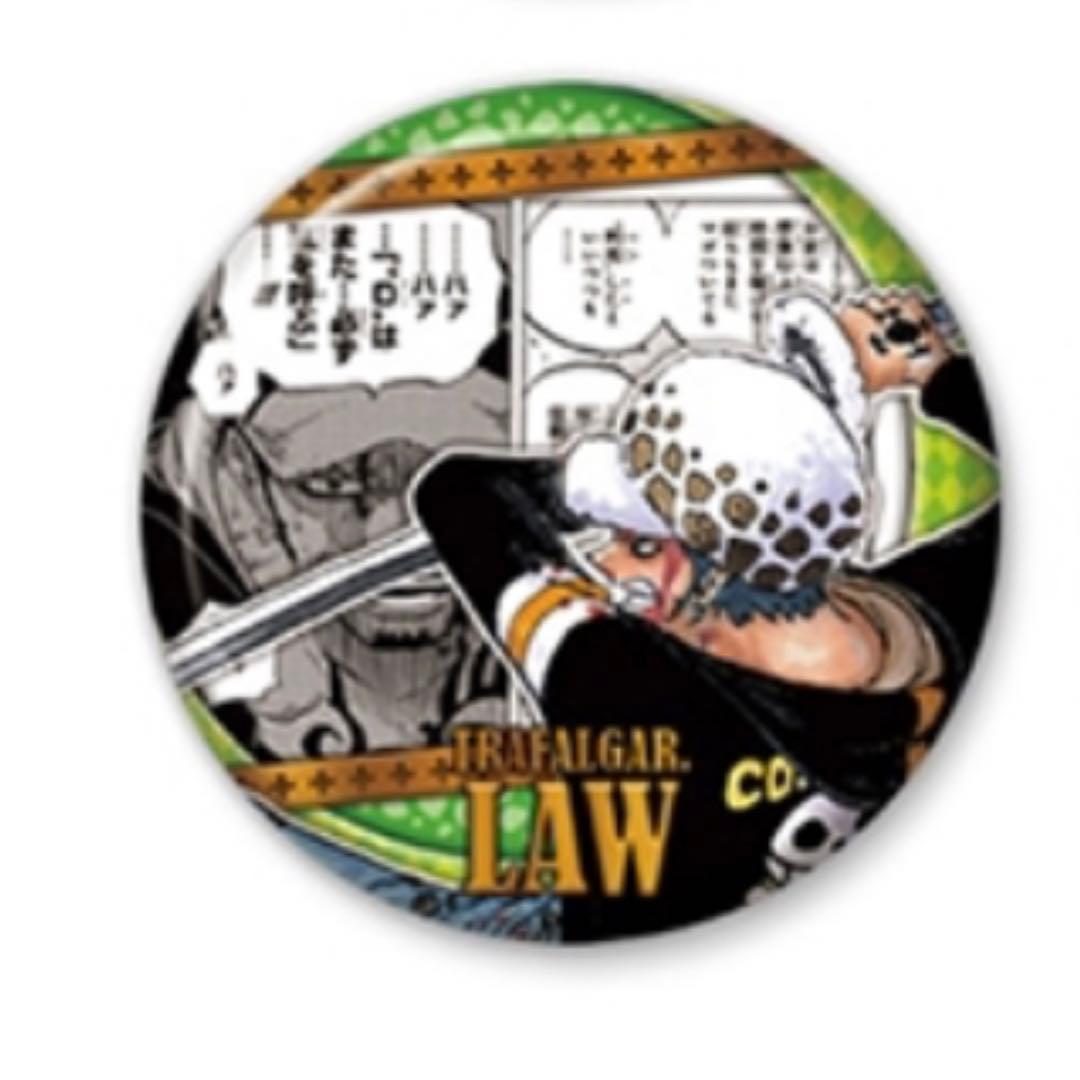 ワンピース トラファルガー・ロー 缶バッジ - メルカリ
