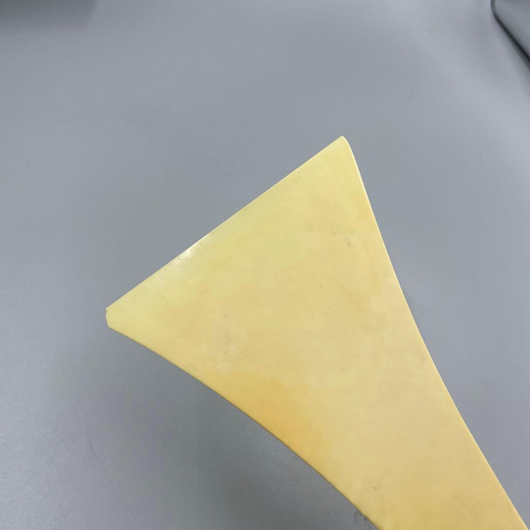 239ヴィンテージ 天然素材 三味線バチ 重さ約128g