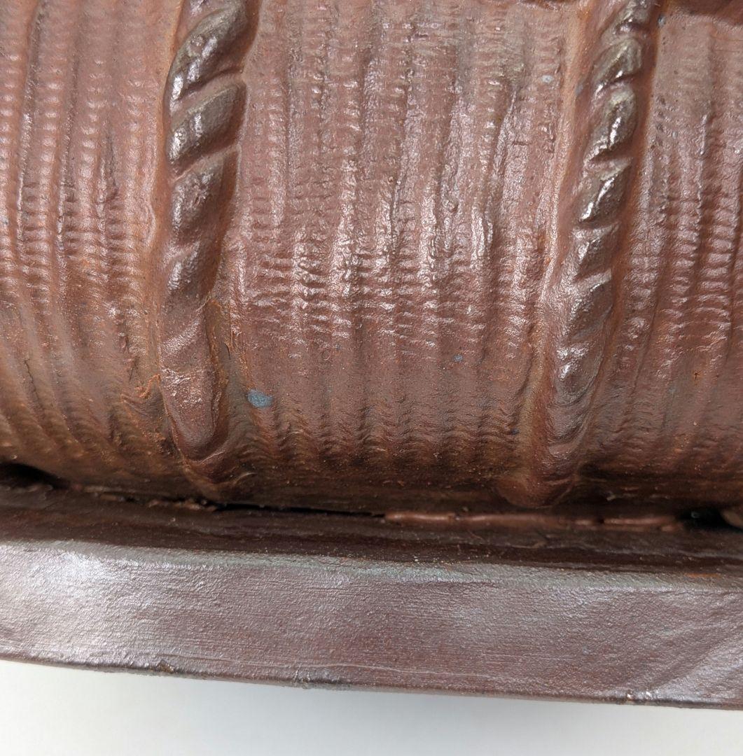 【直しあり】武用君彦 備前焼 干支置物「丙子」 共箱共布 子年 ネズミ 鼠 在銘