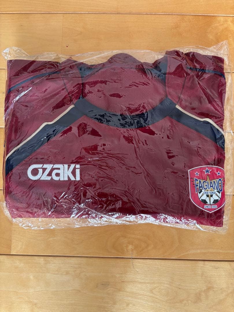 貴重 岡山ガス サッカー応援ユニフォーム Fサイズ 12番 旧ユニ