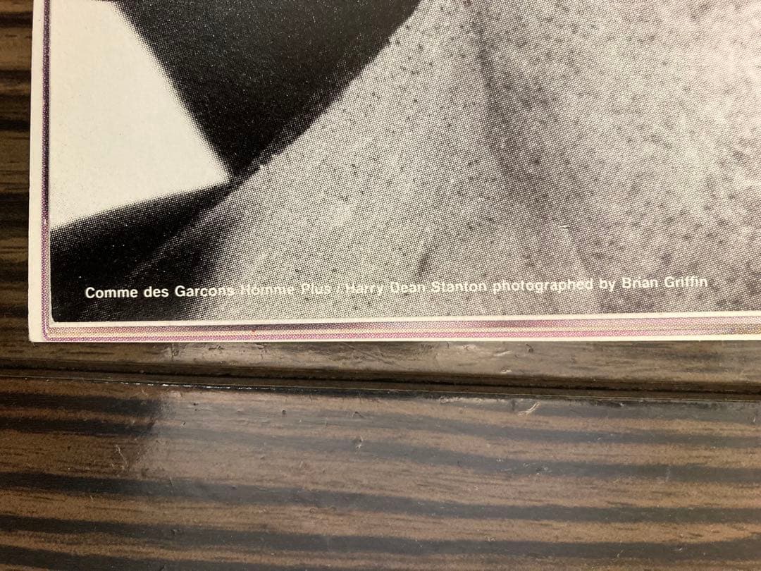 six 1991 コムデギャルソン　comme des garcons 写真集