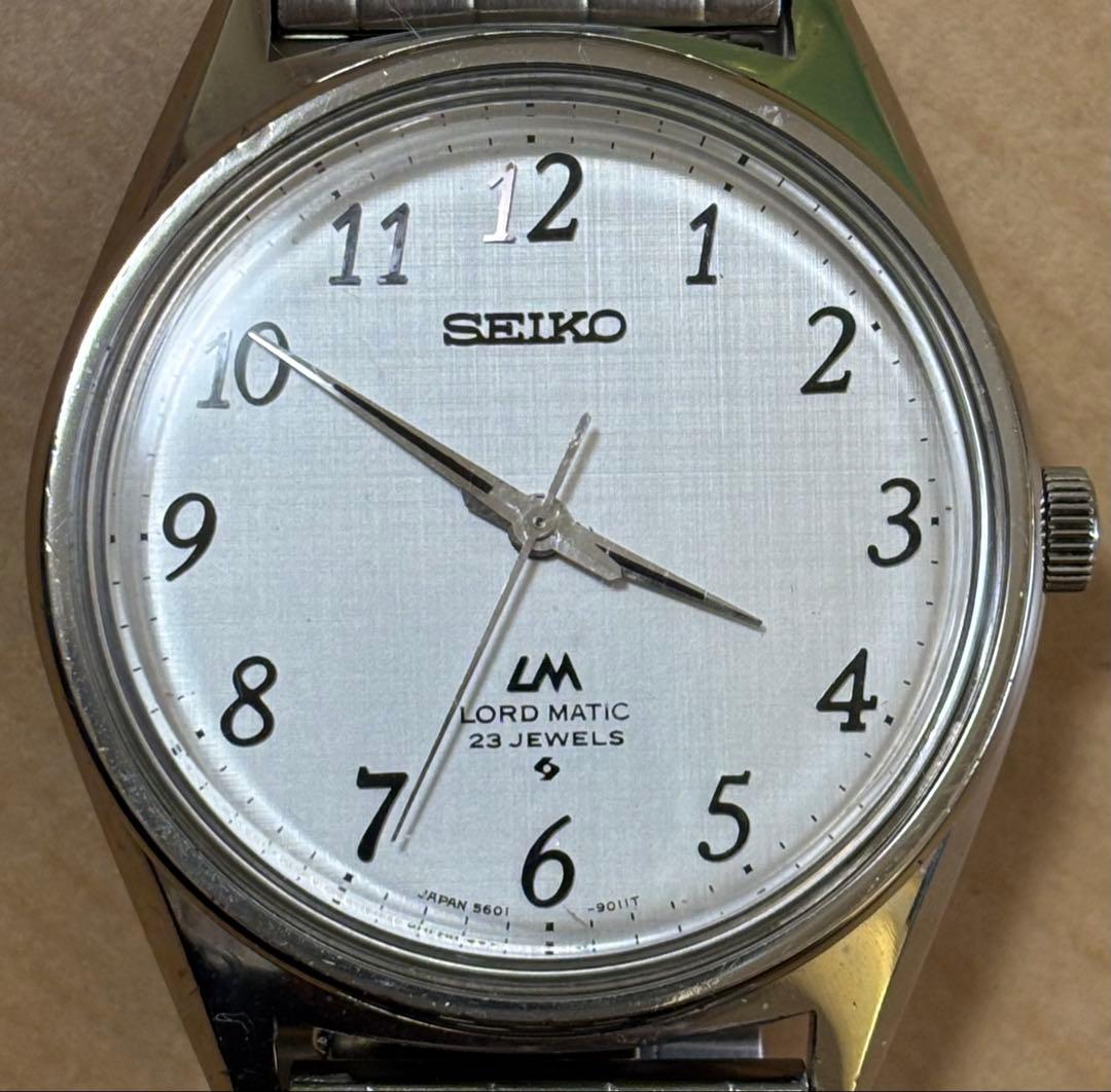 ⭐️ゲリラ値下げ！⭐️SEIKO LM 5601-8000 自動巻きSSブレス 2本