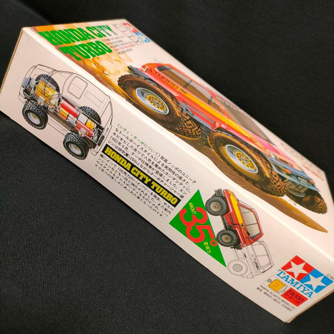 新品 タミヤ ホンダ シティターボ プラモデル1/32 ミニ四駆 - メルカリ