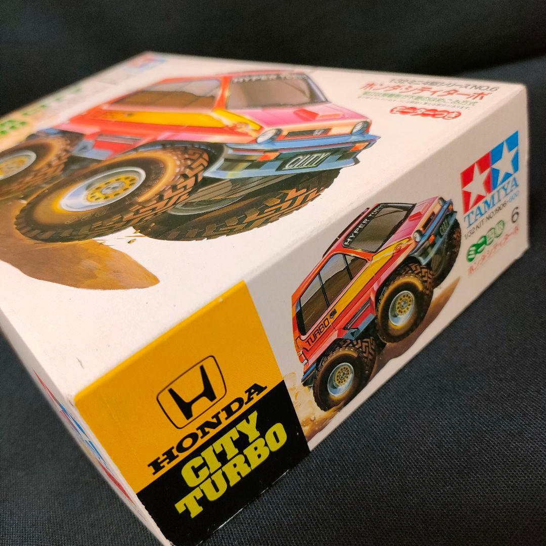 新品 タミヤ ホンダ シティターボ プラモデル1/32 ミニ四駆 - メルカリ