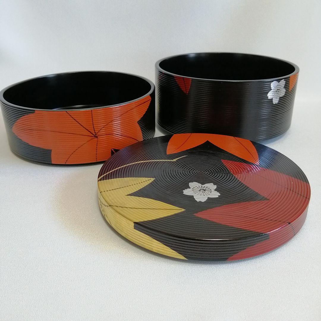 平安象彦 錦曇 木製 二段重箱 茶道具 和菓子 花見 - メルカリ