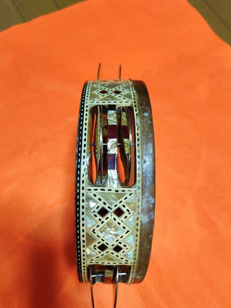 ☆アラブタンバリン レク【魚皮】 Gawharet-Elfan エジプト製☆