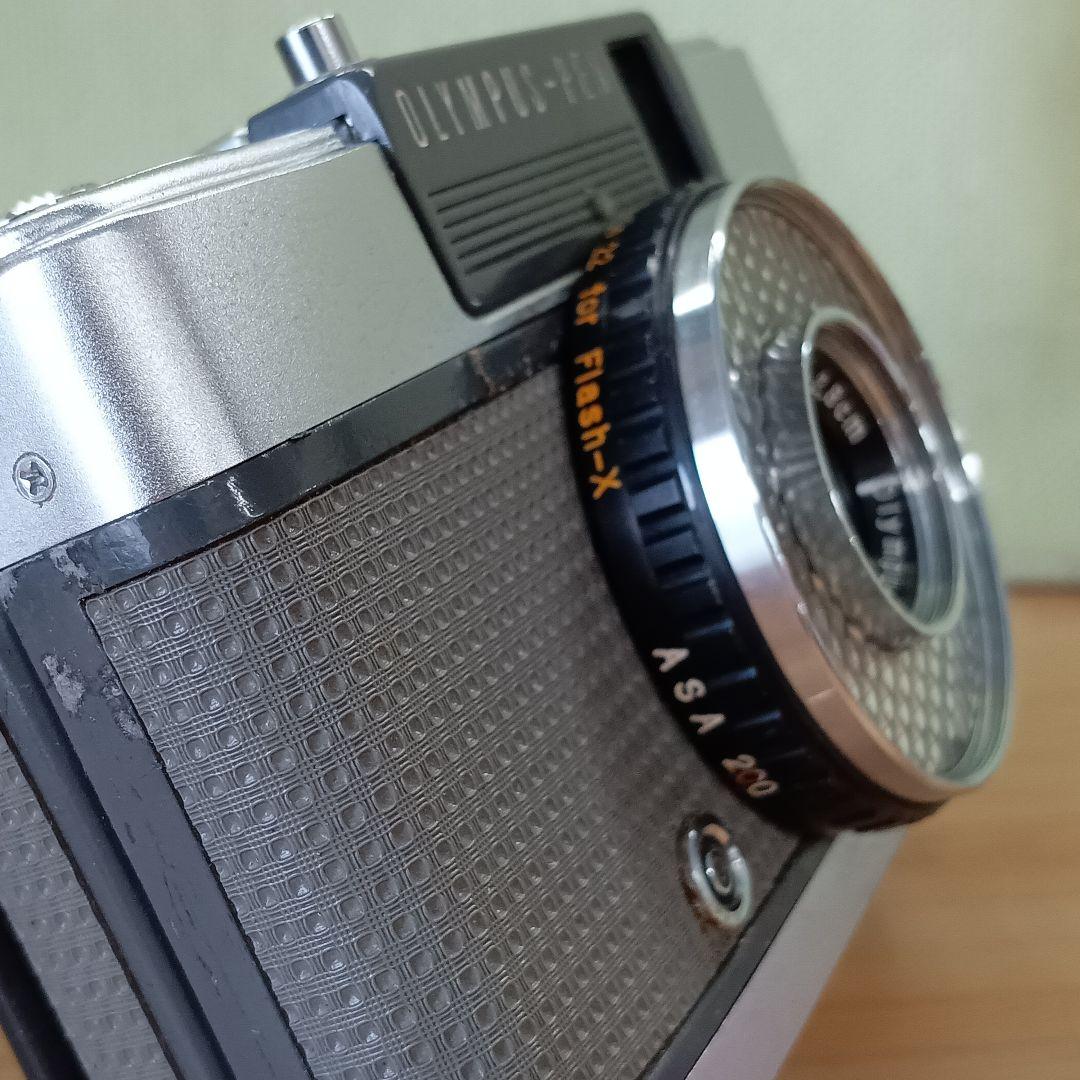《TA1338》動作良好 オールドフィルムカメラ OLYMPUS Pen-EE