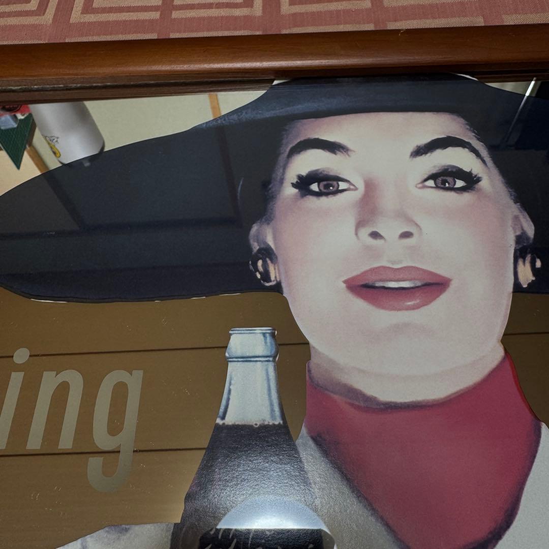 Coca-Cola パブミラー コカ・コーラビンテージ アメリカン雑貨レトロ