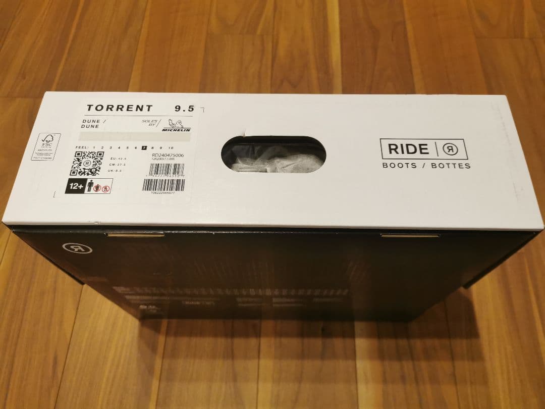 24-25 RIDE スノーボード ブーツ TORRENT メンズ　27.5cm