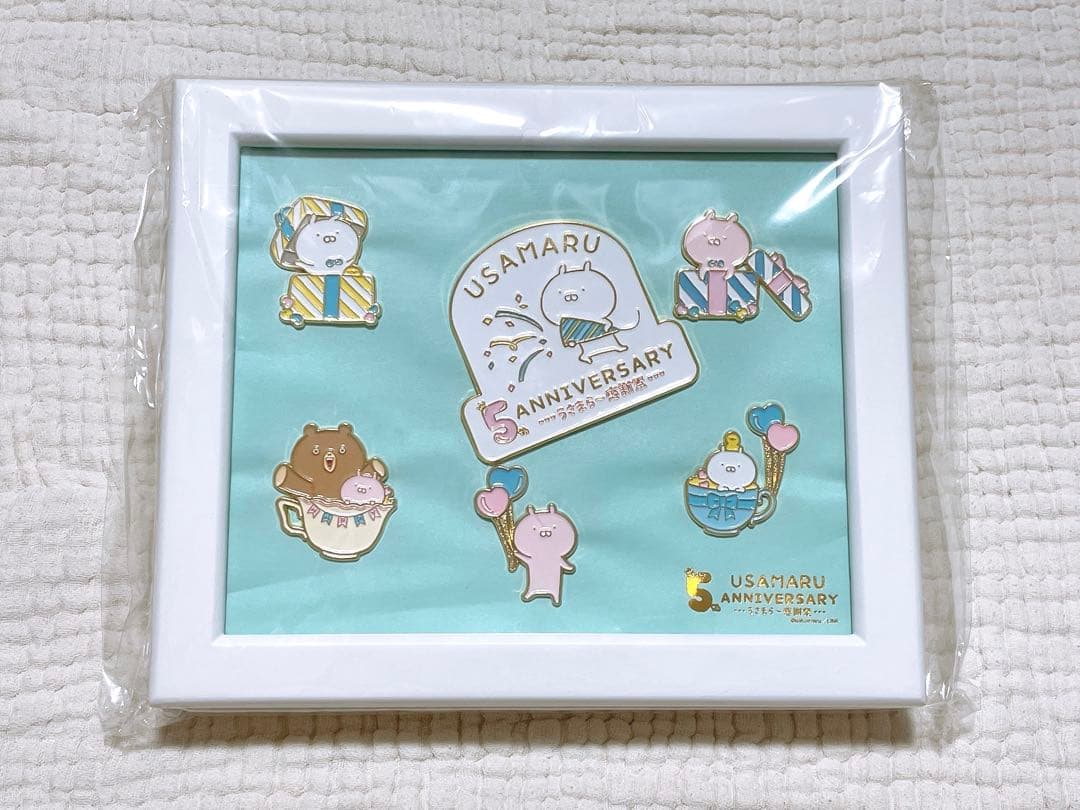 うさまる 5周年 ピンバッジコレクション