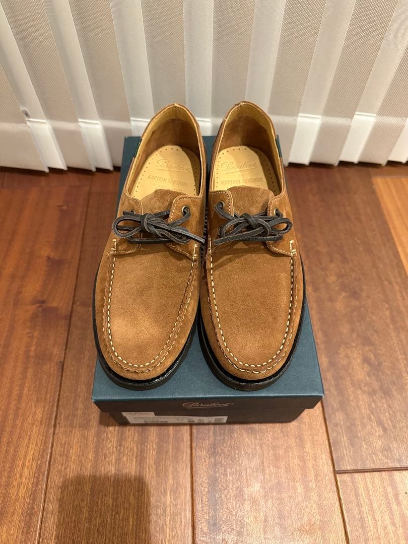 靴 KAPTAIN SUNSHINE Paraboot Domingue UK6H