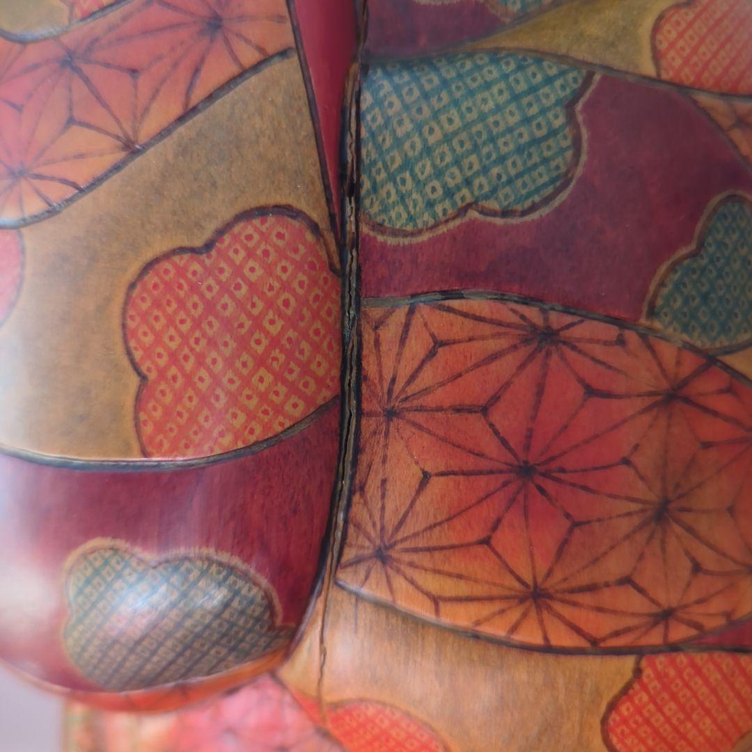 ペ*ノ様 創作こけし　夕焼け　田中暢枝作