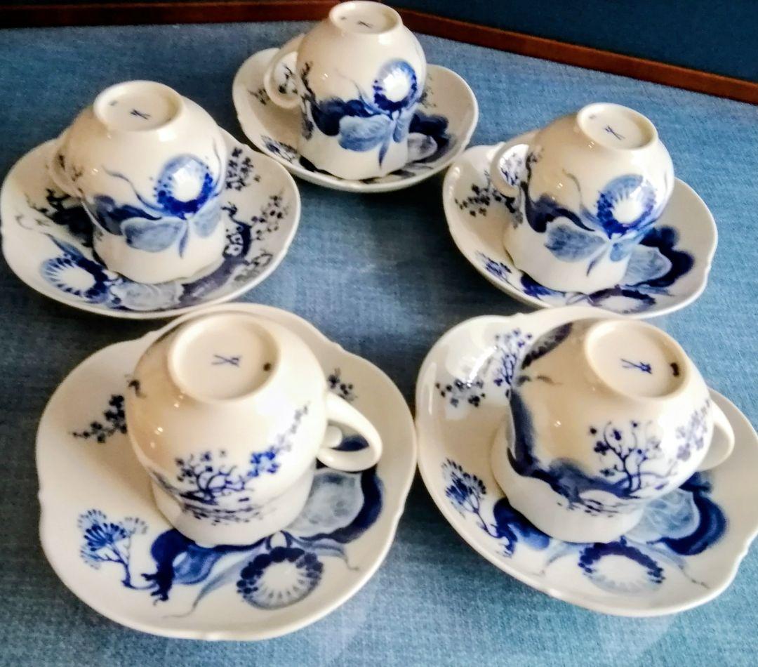 マイセン　ブルーオーキット　13セット