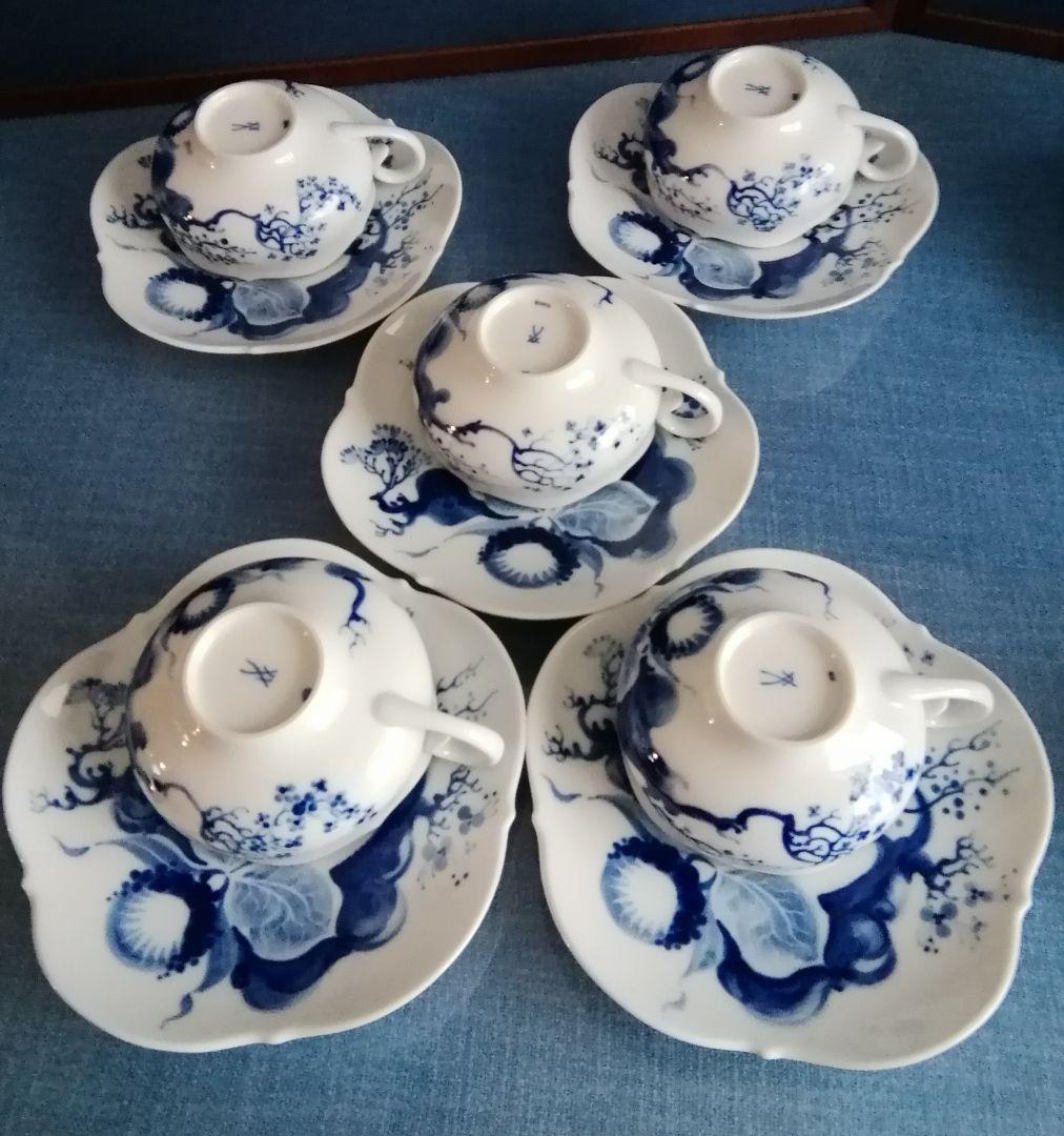 マイセン　ブルーオーキット　13セット