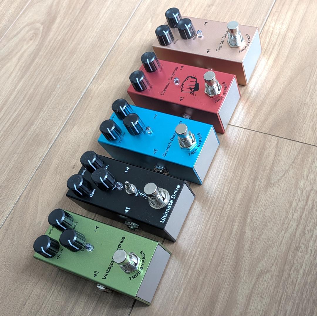 新品 ギターエフェクター 5点セット