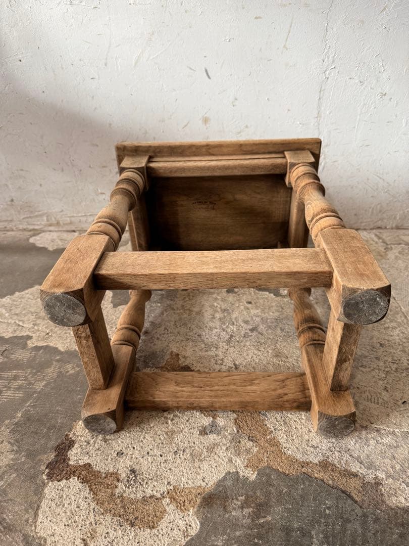 ビンテージ サイドテーブル ベッドサイドテーブル 小 剥離