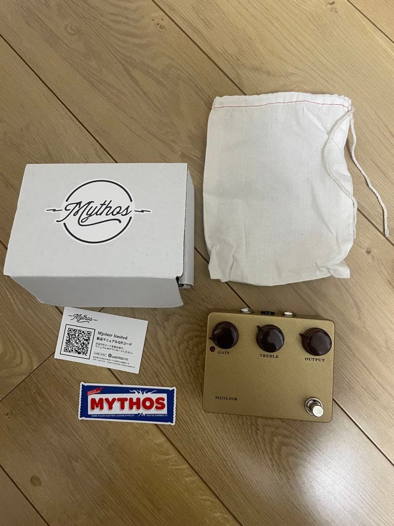ギター Mythos Pedals Mjolnir Limited Gold