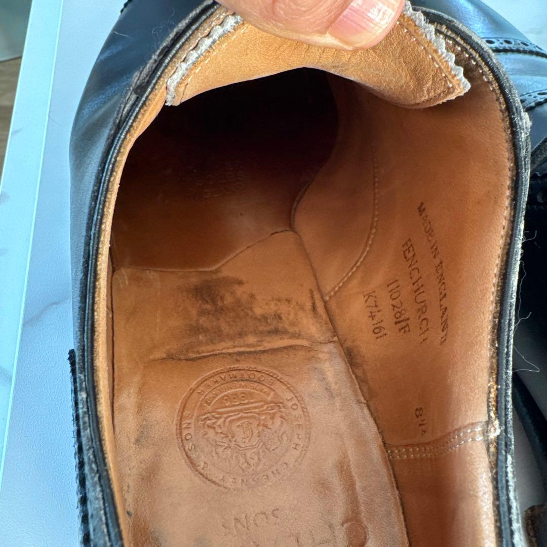 靴 UK8.5 Joseph Cheaney & Sons Fenchurch