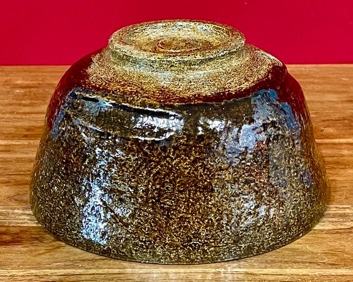 政所窯 永興紹道(飴くすり菊桐彫菓子鉢) 裏千家十五