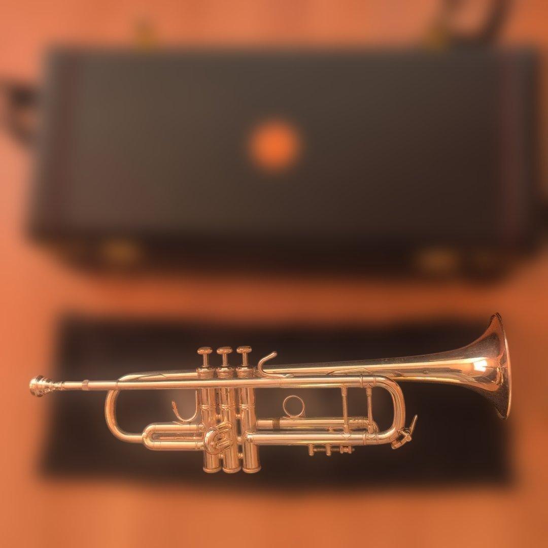 Bach トランペット 本体 銀メッキ　180ML37SP マウス７本等８