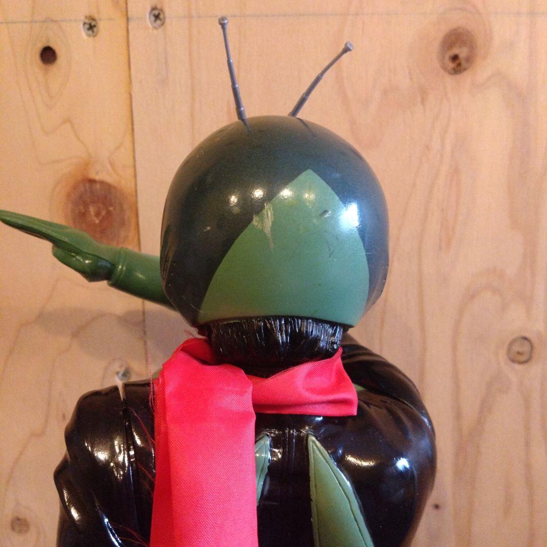 激レア 京本コレクション1 仮面ライダー旧1号 大型ソフビ