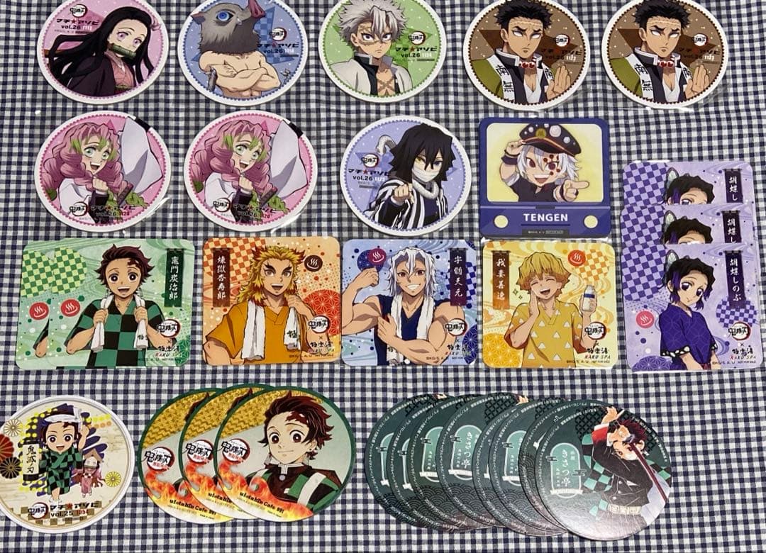 鬼滅の刃ufotablecafe ポスカコースター166点