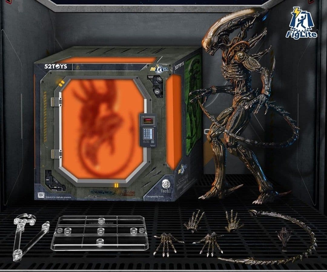 新品未使用　1/12 約18cm　エイリアン　アクションフィギュア　52TOYS