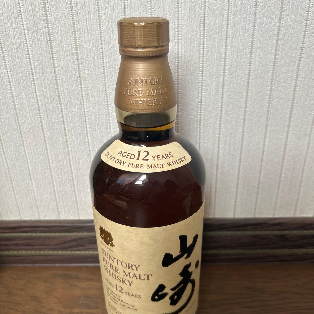 SUNTORY サントリー 山崎YAMAZAKI 12年 木箱 特級 向獅子 - メルカリ