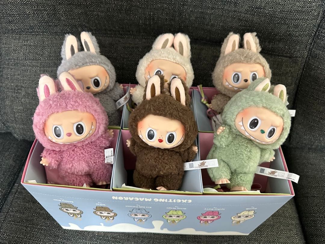 Exciting Macaron ラブブ マカロン グリーン ベリー 2体セット