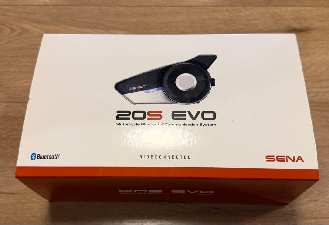 SENA 20S EVO Bluetooth通信システム Sena 20S EVO Motorcycle Bluetooth Communication System & HD Speake