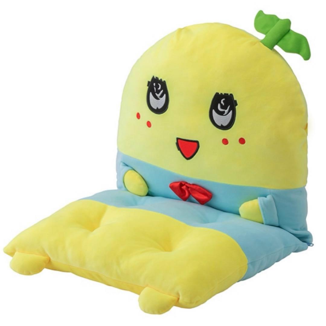 ふなっしー　車にもたつけられる！もちっとリラックス　チェア　クッション　新品