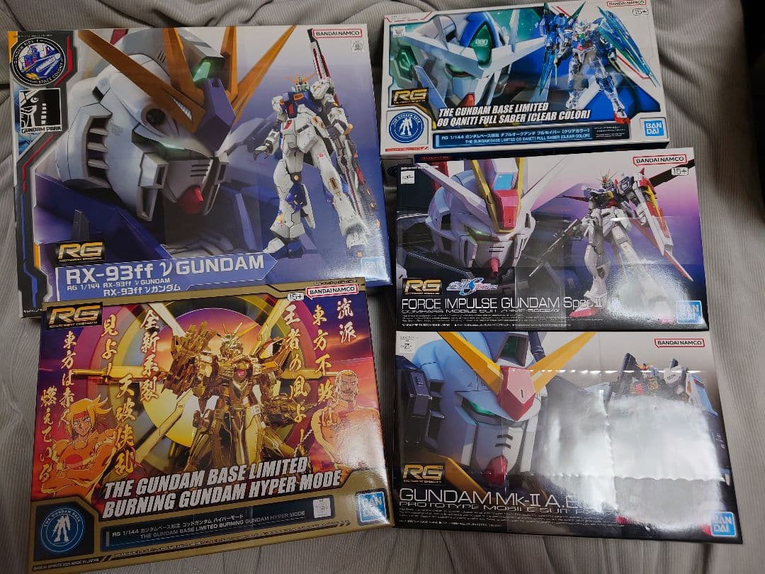 ガンプラ☆RG☆5体セット☆ゴッドガンダム、フォースインパルスなど ガンダムSEED DESTINY』のガンプラ「RG フォースインパルスガンダム