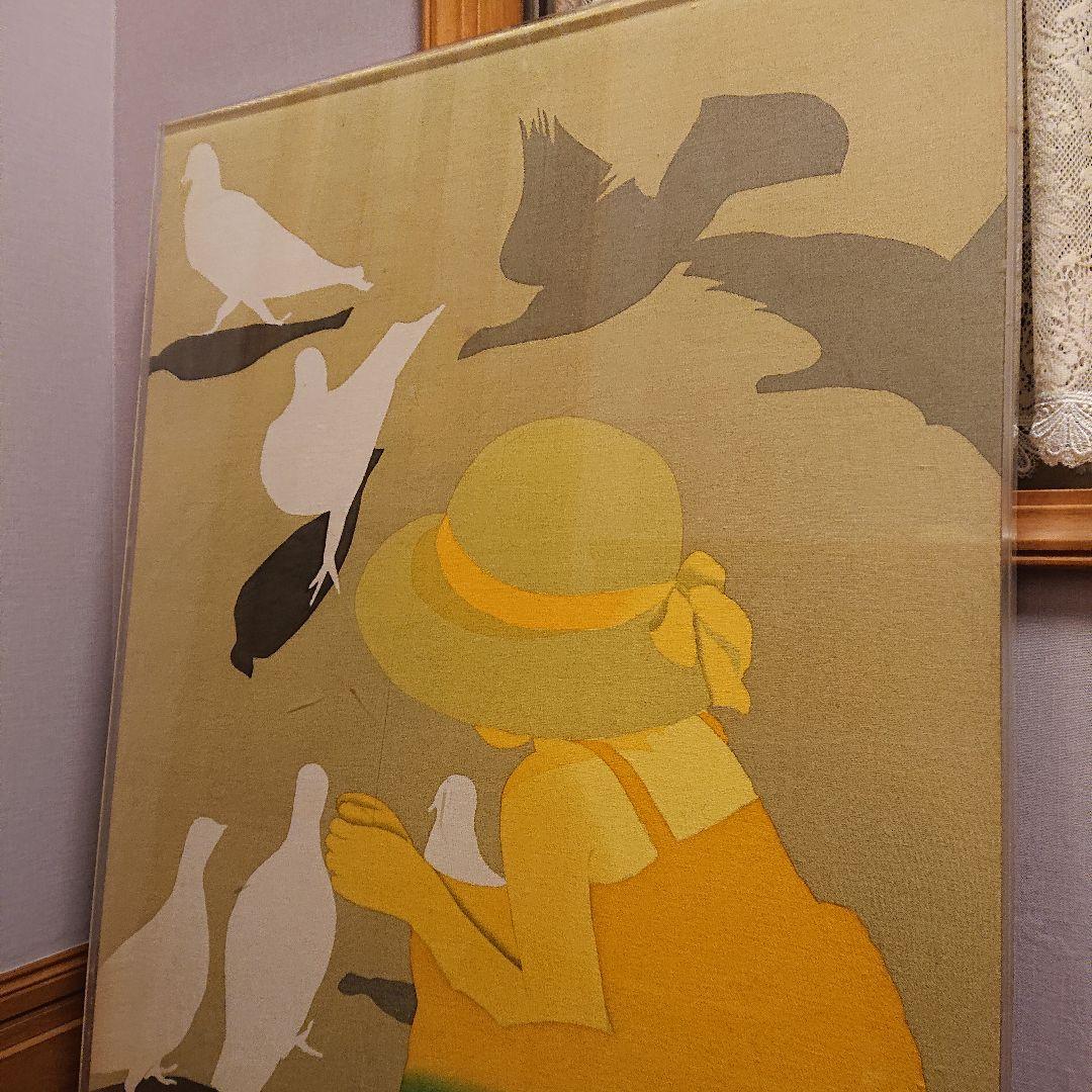 染色作家　宍戸清子　【八月】