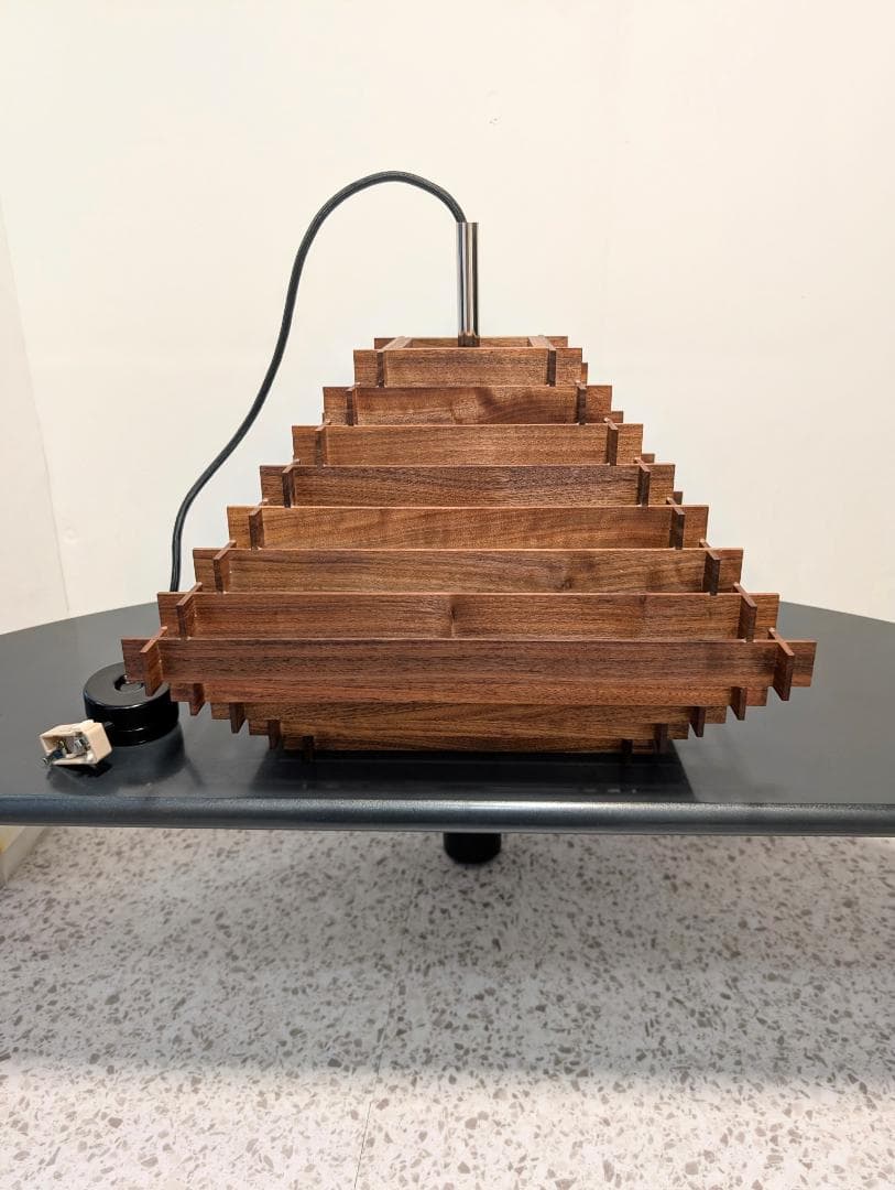 USED ZEONG 廃番 スクエア 3灯 ペンダントランプ ライト 北欧モダン