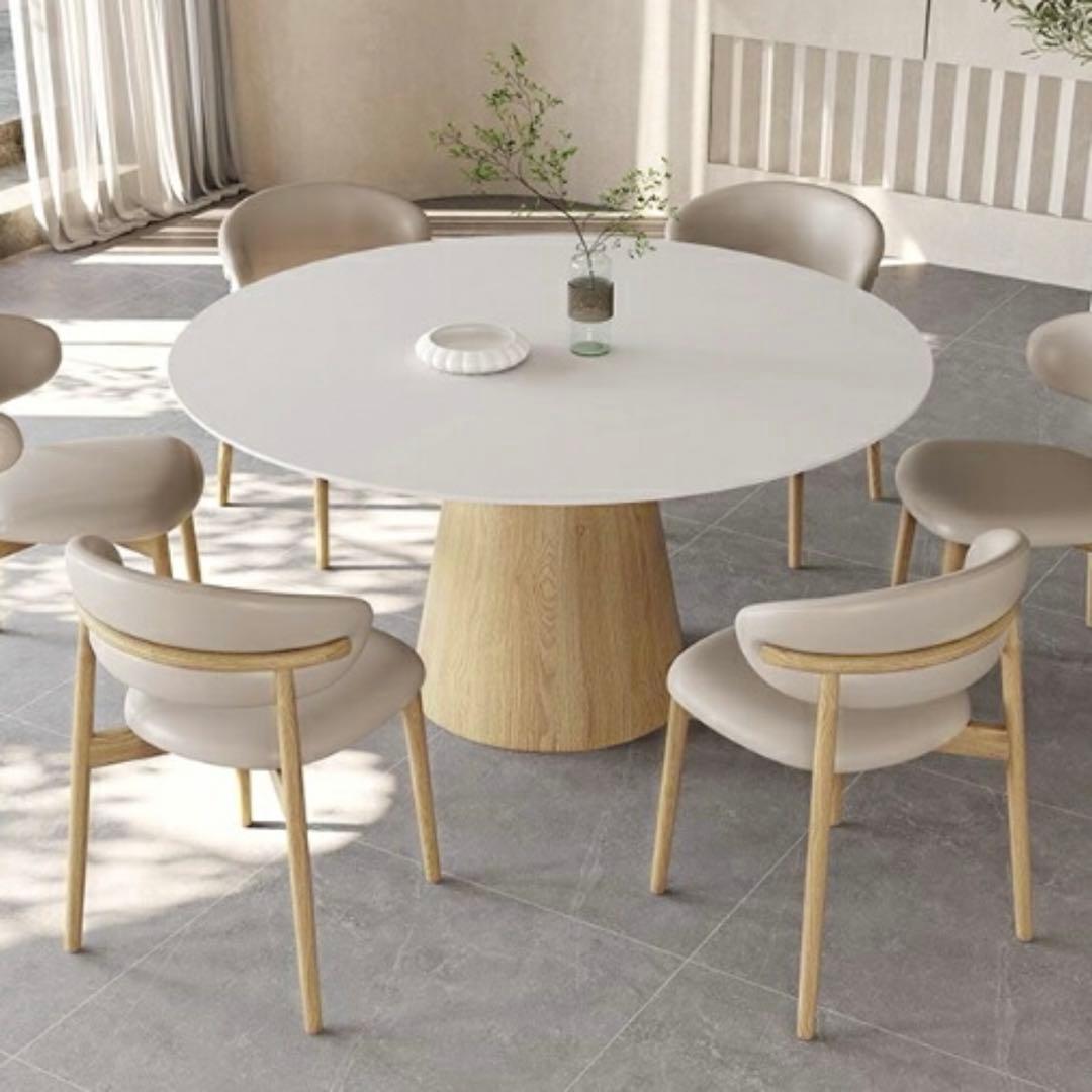 ラウンドテーブル ダイニングテーブル テーブル セラミック 円形