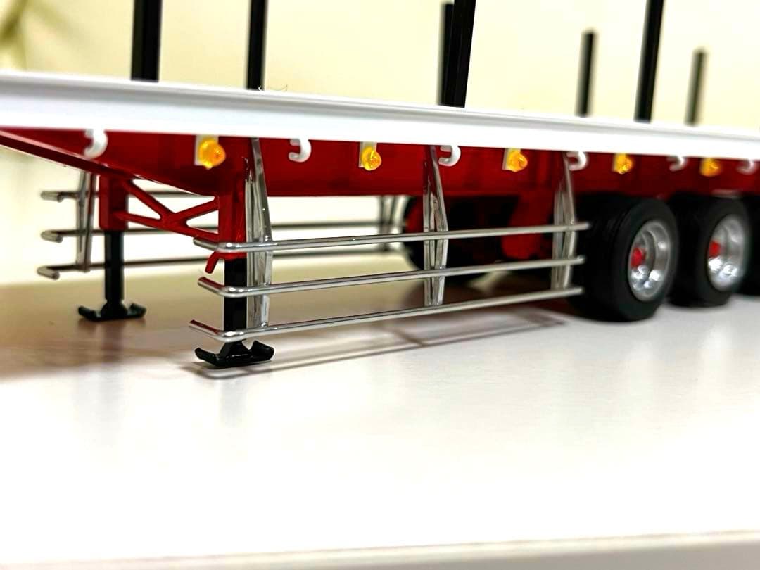 1/50 3軸まな板トレーラー　ケンクラフト　プロフィアSS用　日立　コベルコ